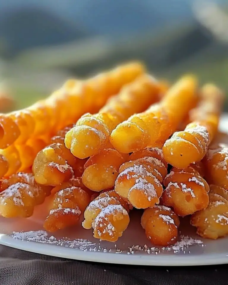 Crispy Funnel Cake Sticks