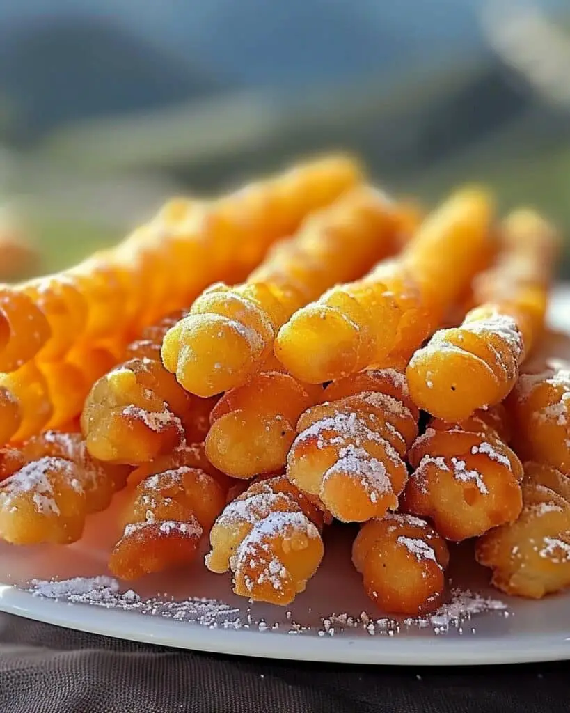 Crispy Funnel Cake Sticks