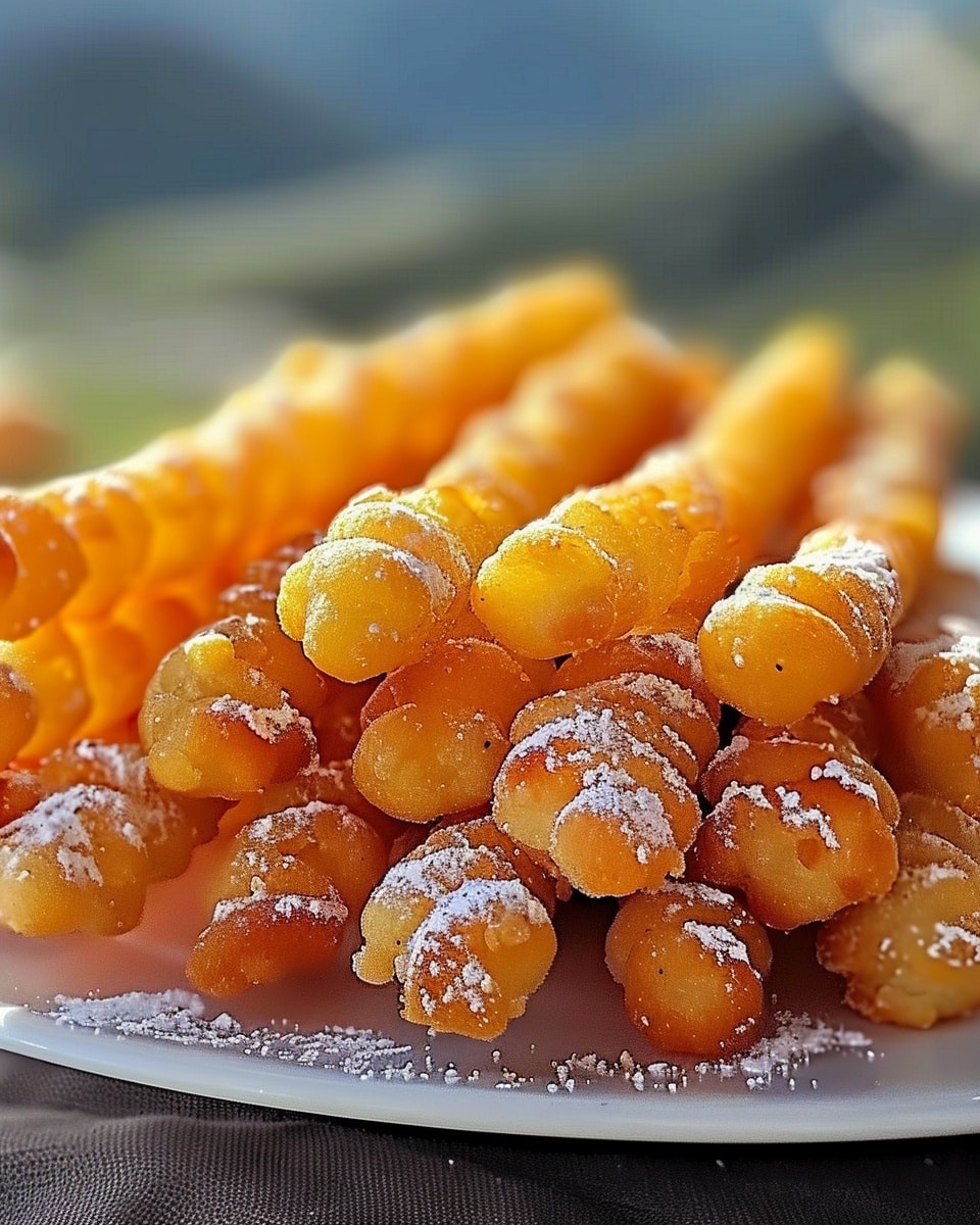 Crispy Funnel Cake Sticks