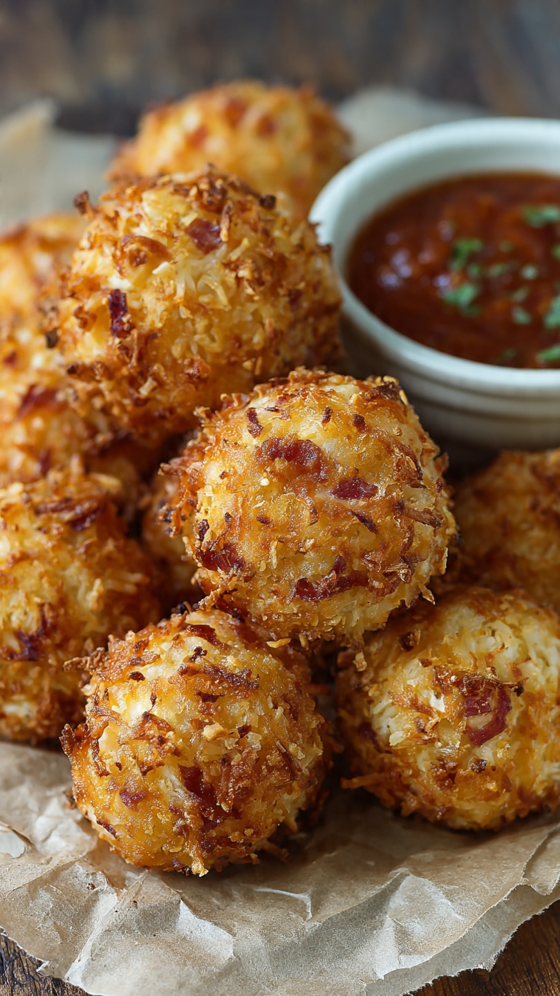 Crispy Reuben Balls
