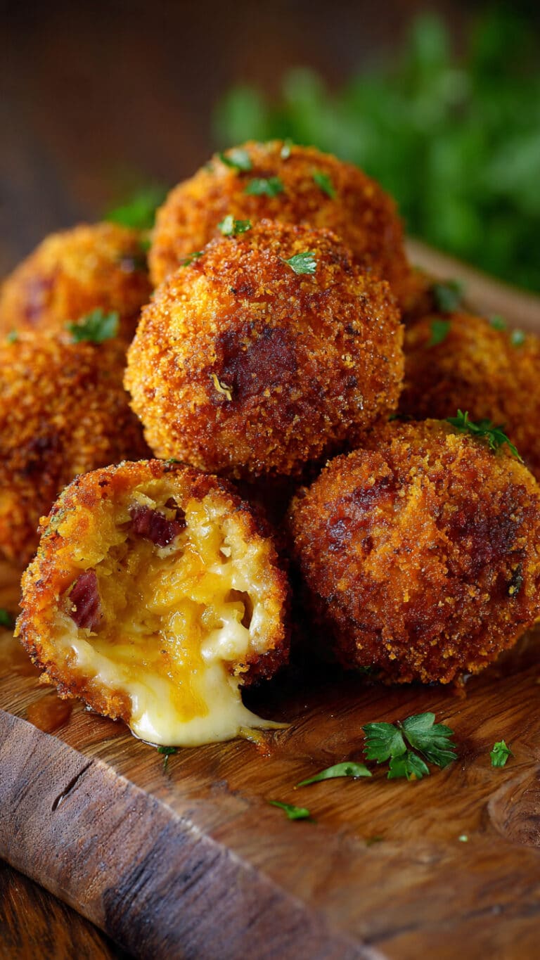 Crispy Reuben Balls
