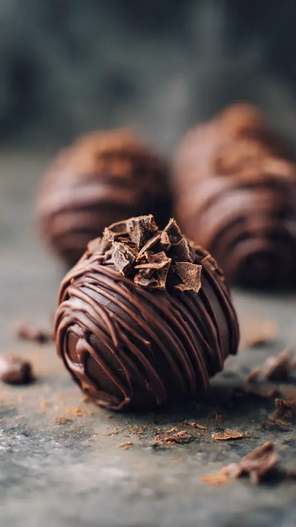 Decadent Chocolate Cake Cheesecake Truffles Recipe
