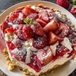 Donna Wood Strawberry Cheesecake Dump Cake