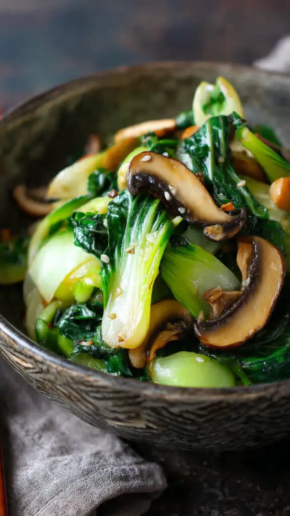 Easy Bok Choy & Mushroom Stir-Fry – Quick 20-Minute Dinner