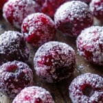 Grandma Lillian’s 3-Ingredient Candied Cranberries