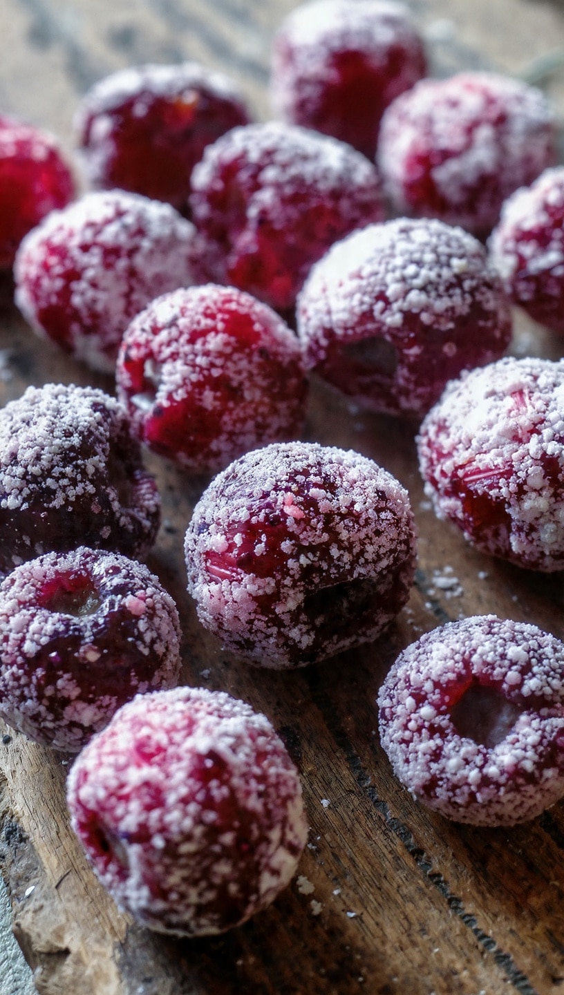 Grandma Lillian’s 3-Ingredient Candied Cranberries