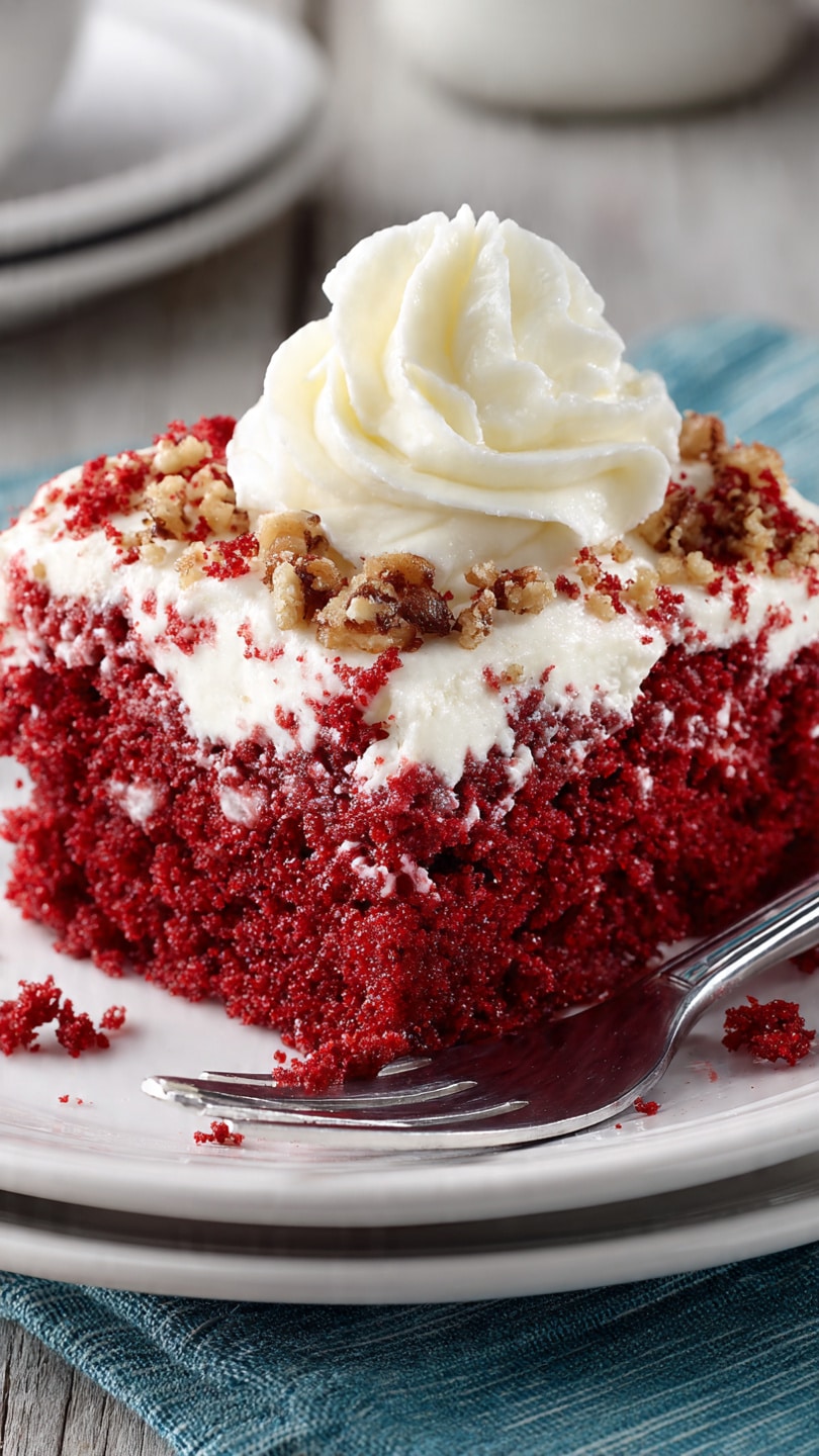 Easy Red Velvet Dump Cake Recipe