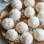 Easy Snowy Coconut Almond Truffles: No Bake