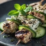 Feta Spieße Mit Gurke Rezept