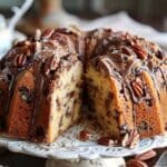 German Chocolate Pecan Pound Cake