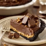 Giant Reese’s Peanut Butter Cup Pie