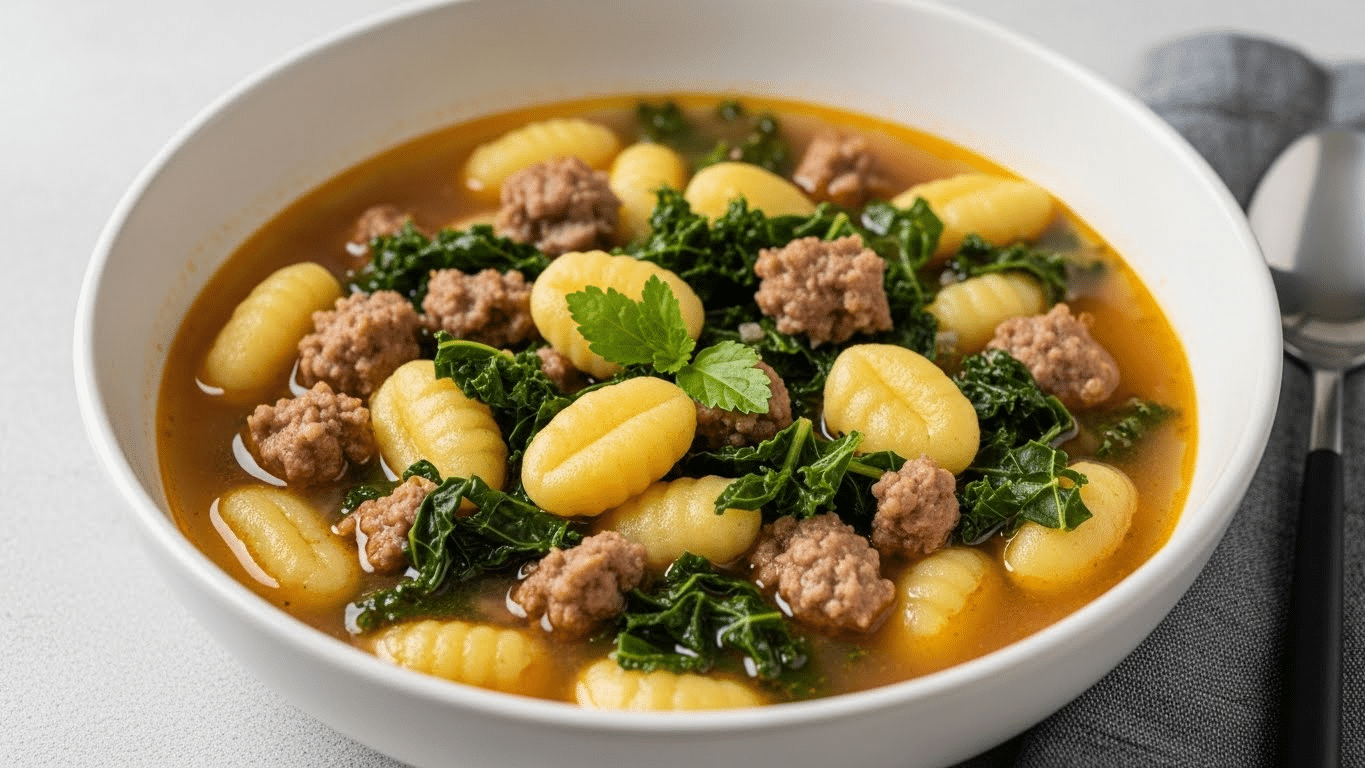 Chicken Gnocchi Soup