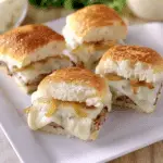 Gruyere Caramelized Onion Sliders