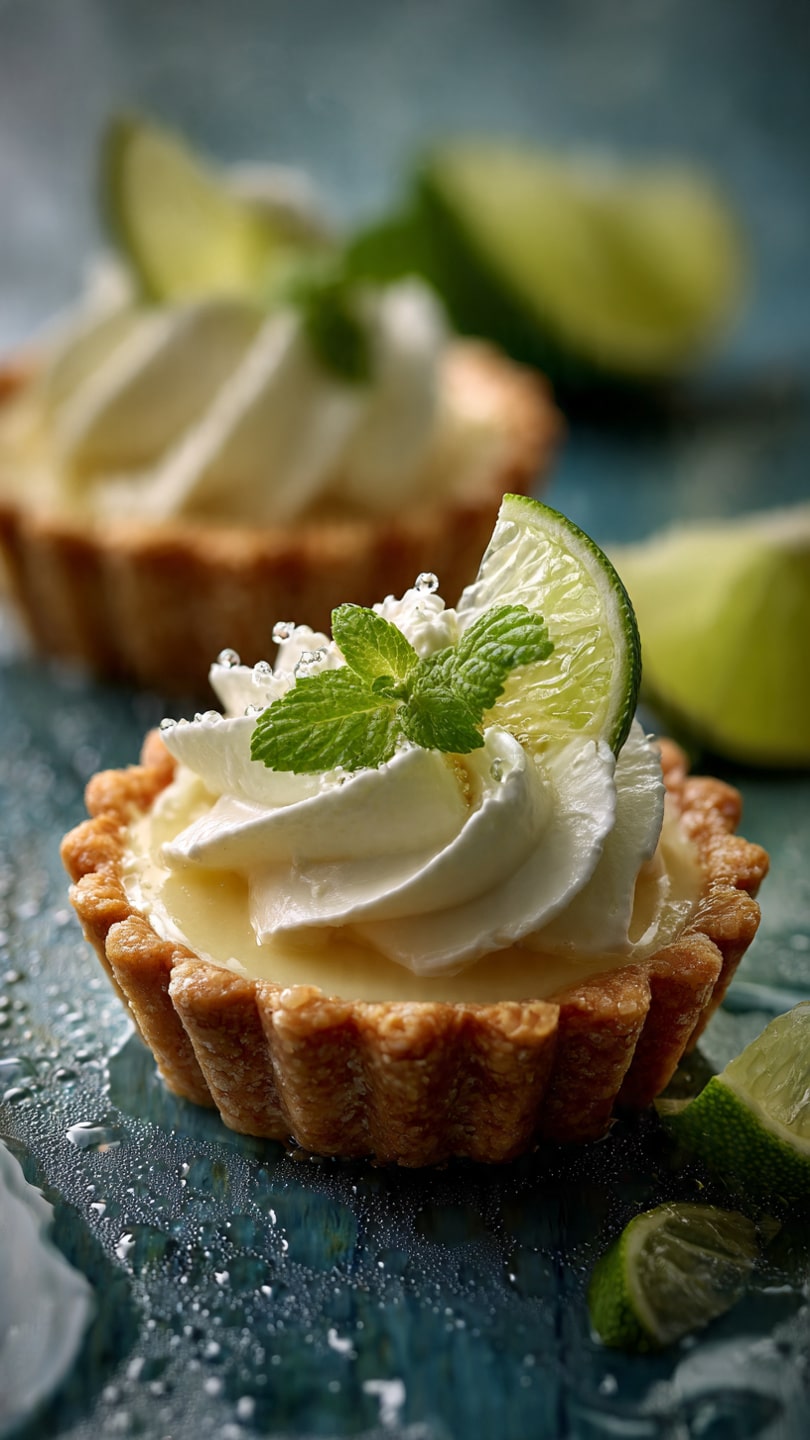 Heavenly No-Bake Mini Key Lime Pies