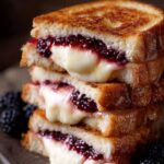 Irresistible Blackberry Grilled Cheese Delight