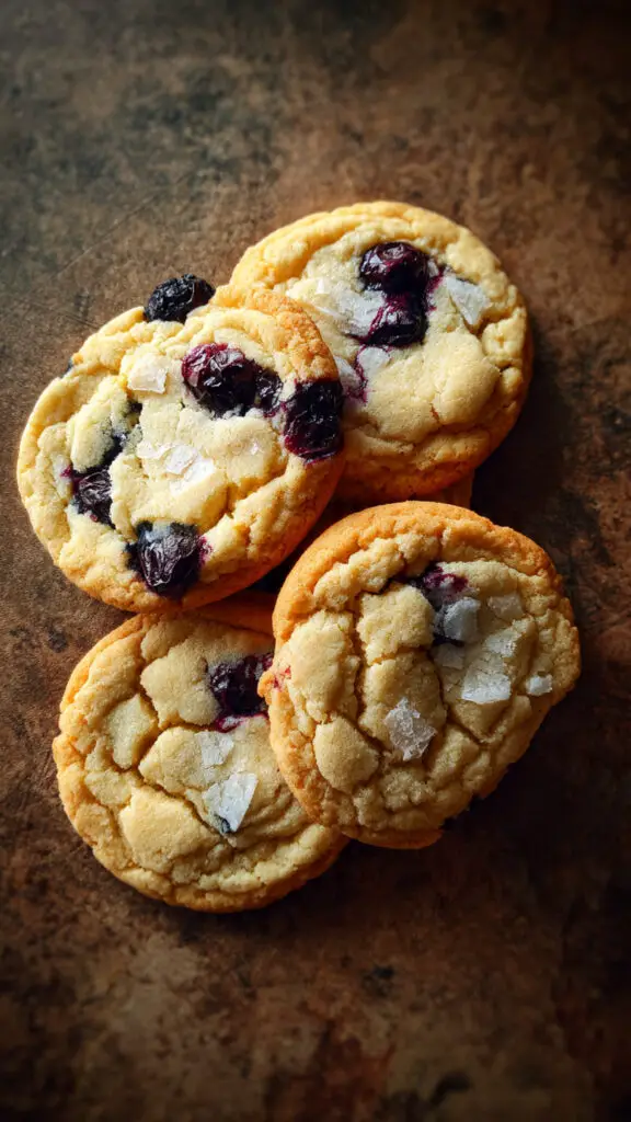 Irresistible Blueberry Cheesecake Cookies