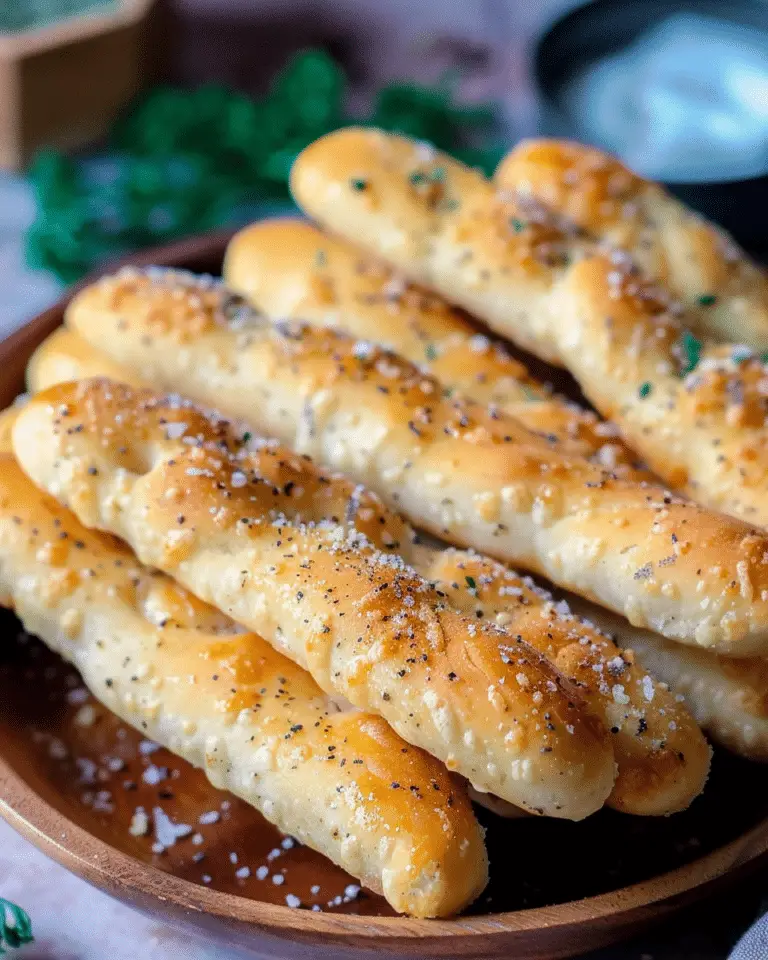 Irresistible Garlic Parmesan Breadsticks For Cozy Nights