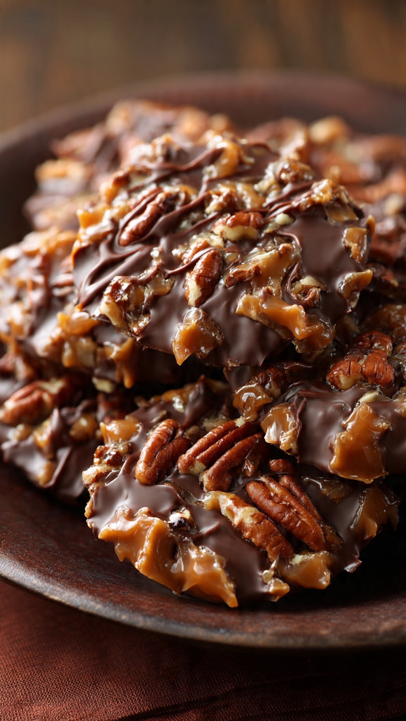 Keto Caramel Turtle Cookie Recipe