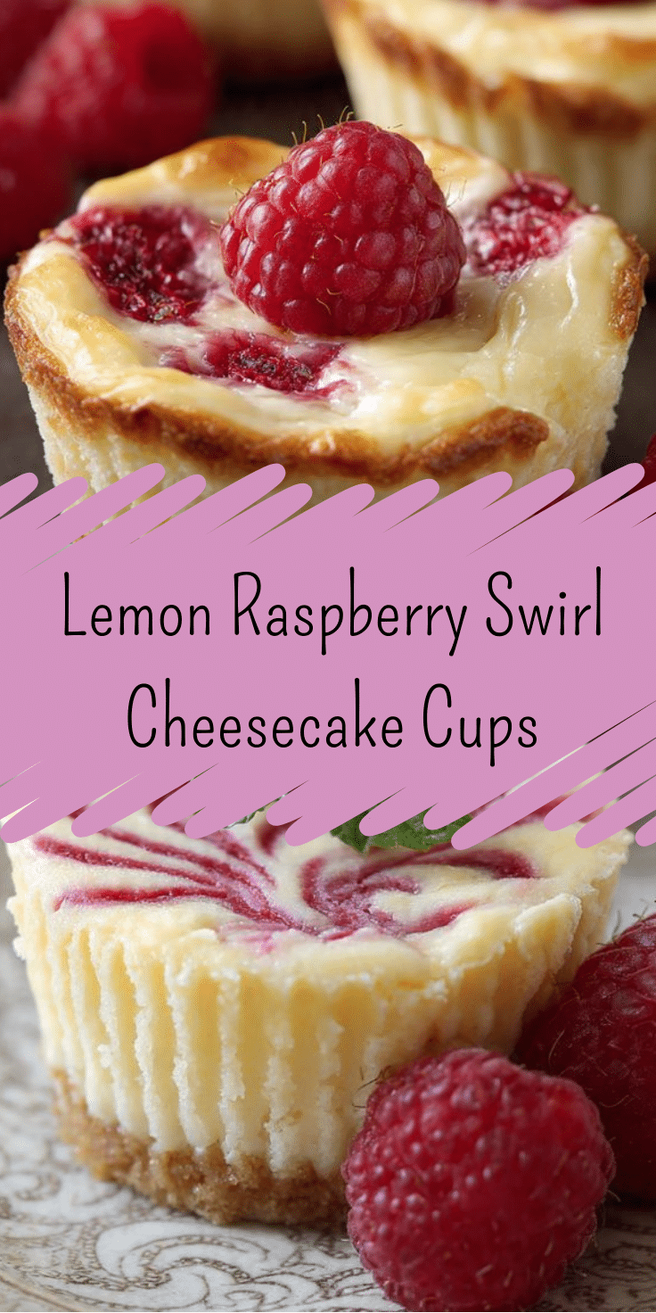 Shiner Lemon Raspberry Lemon Raspberry Swirl Cheesecake Cups | Meal Shine