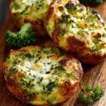 Low Carb Broccoli Cheese Rounds