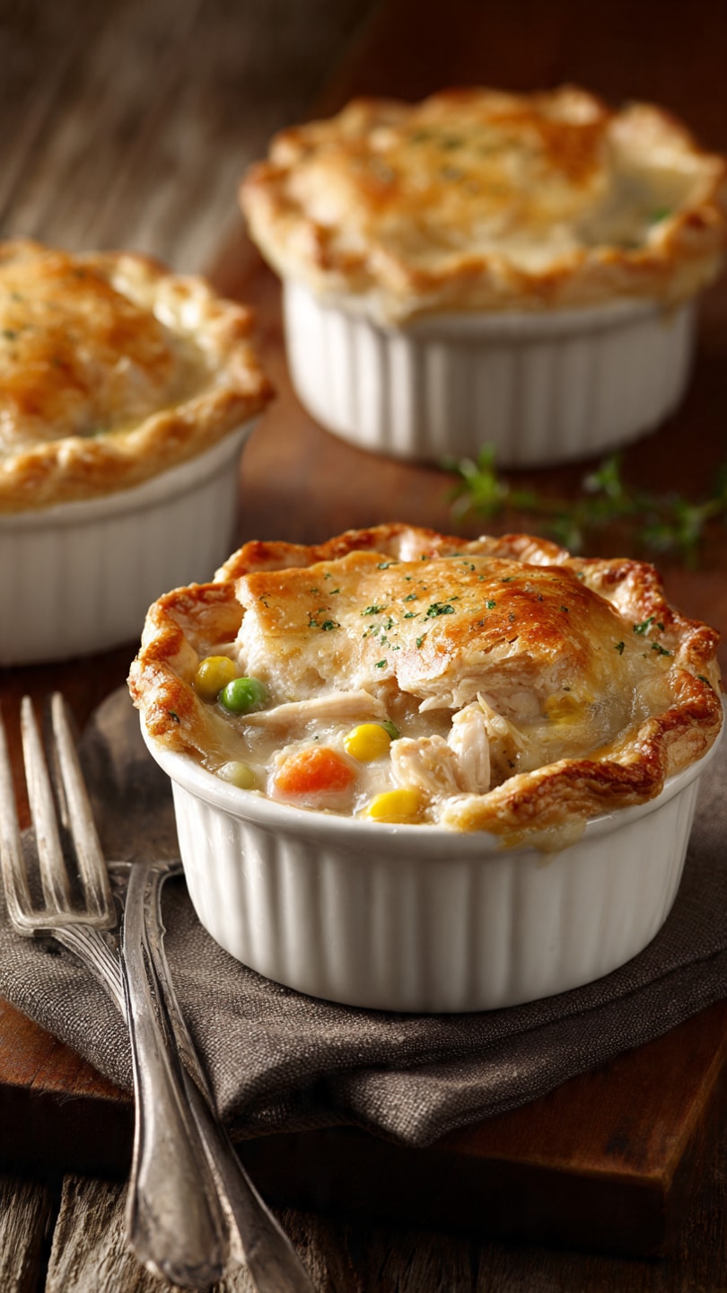 Mini Chicken Pot Pies