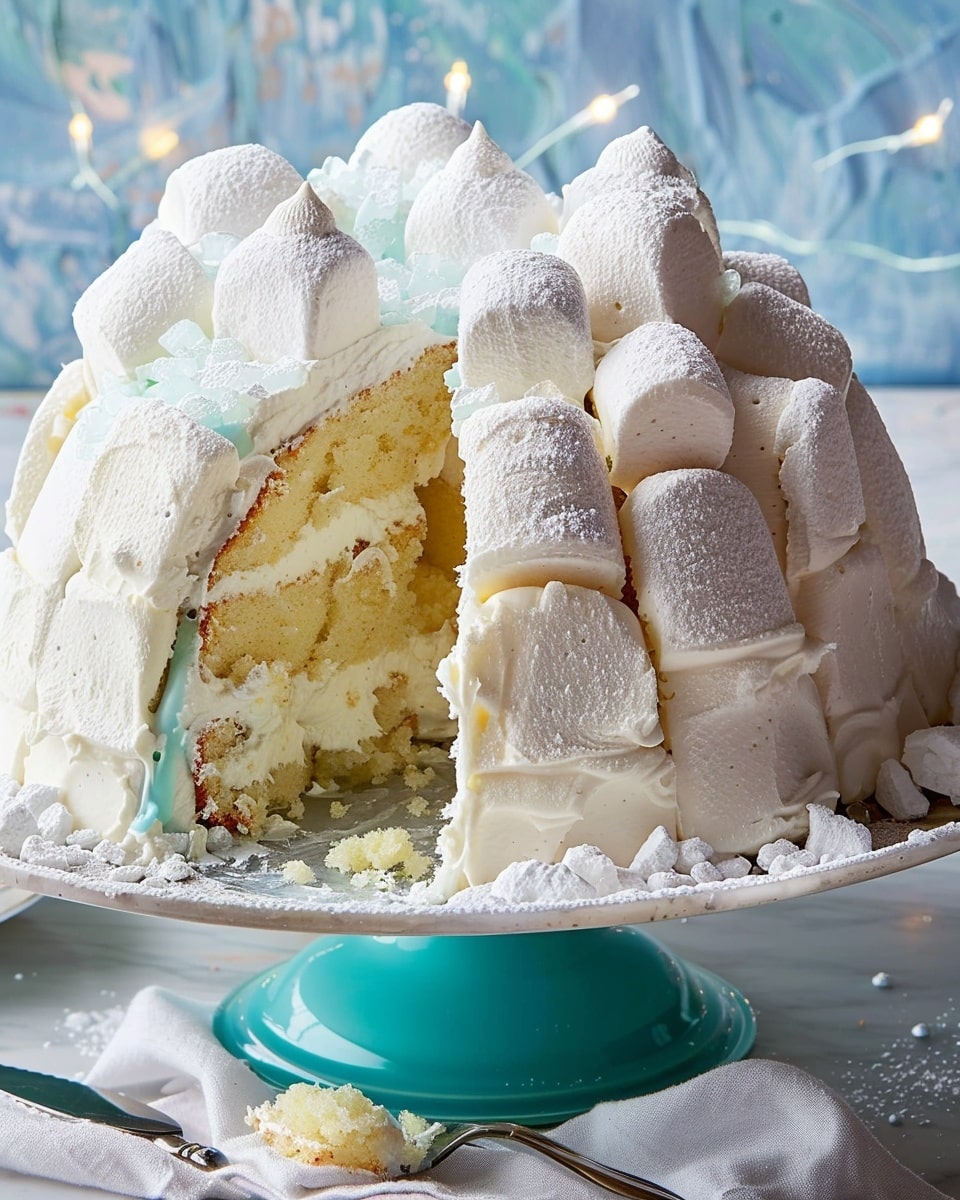 My Impressive Igloo Cake Is So Much Better Than A Boring Gingerbread House