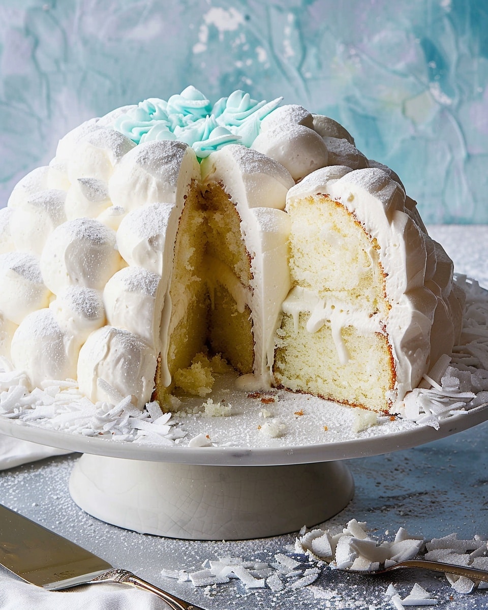 My Impressive Igloo Cake Is So Much Better Than A Boring Gingerbread House