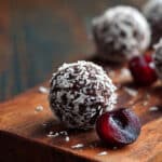 No-Bake Chocolate Cherry Balls