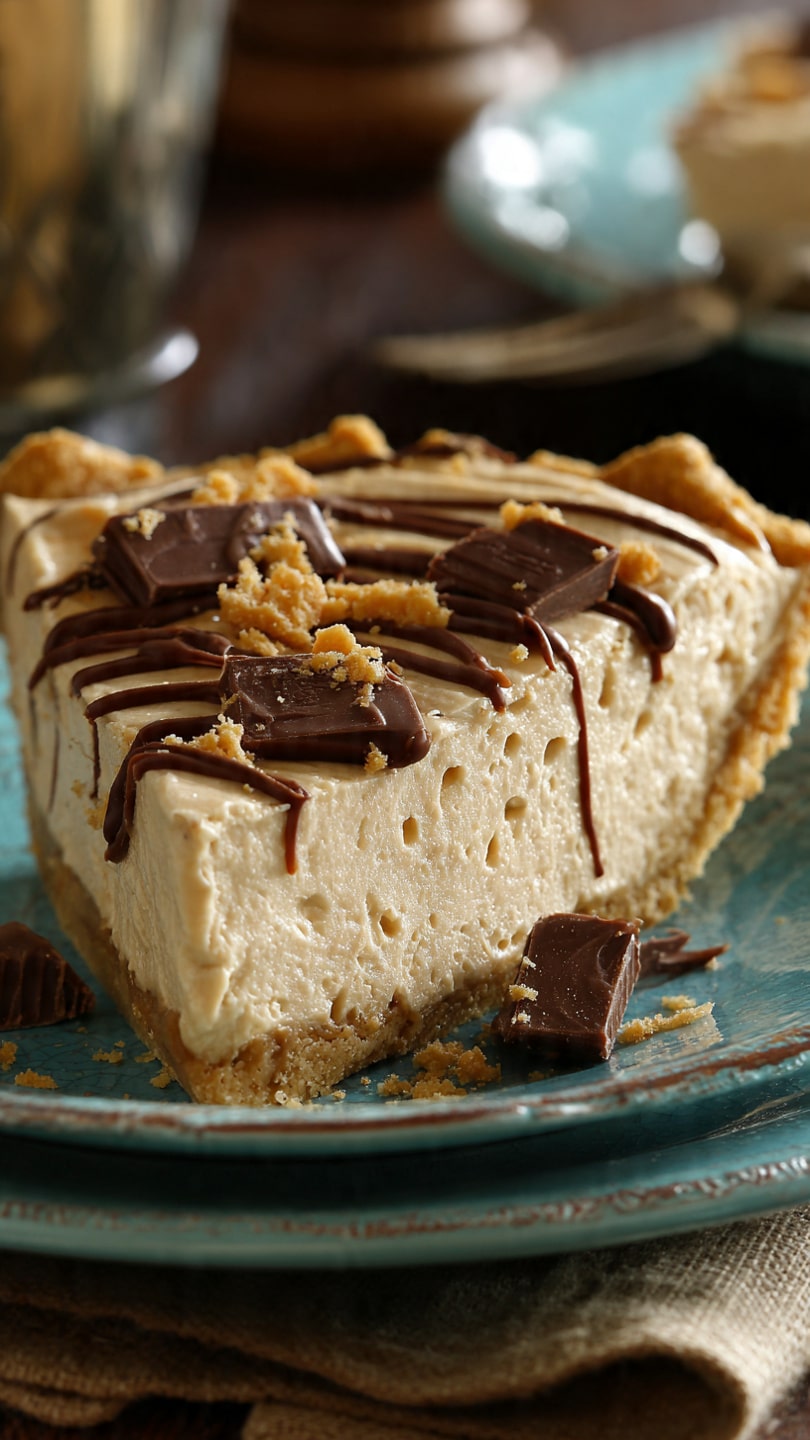 Old Fashioned Amish Peanut Butter Dream Pie