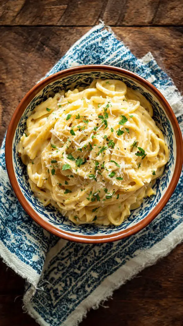 One Pot Creamy Garlic Pasta