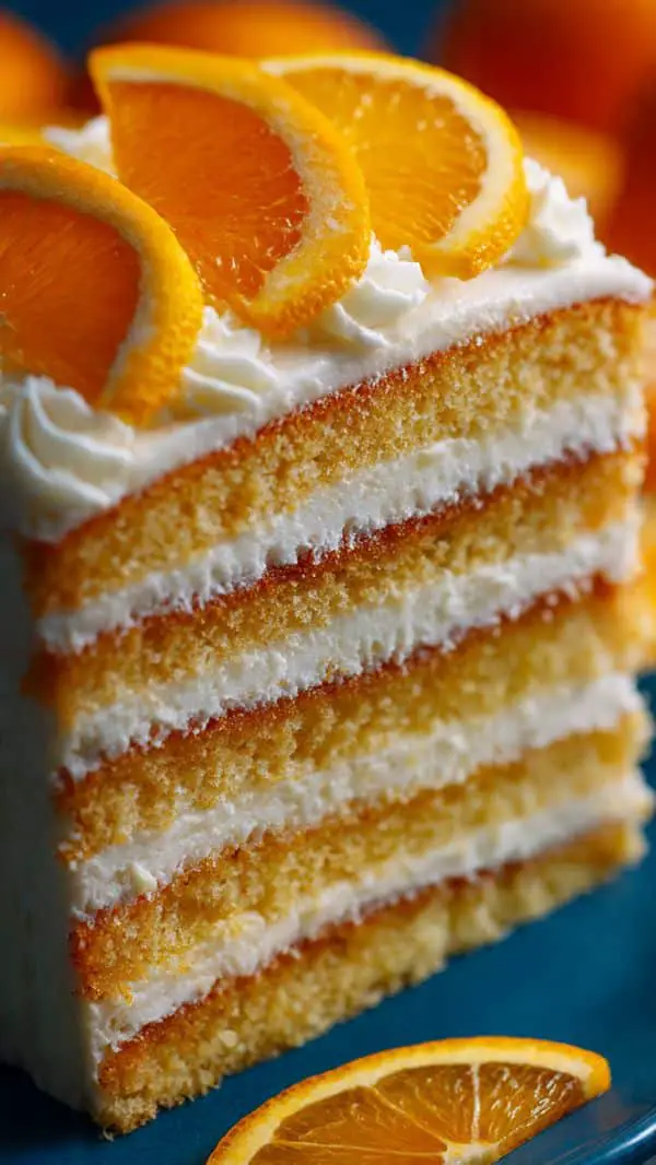 Orange Creamsicle Cake