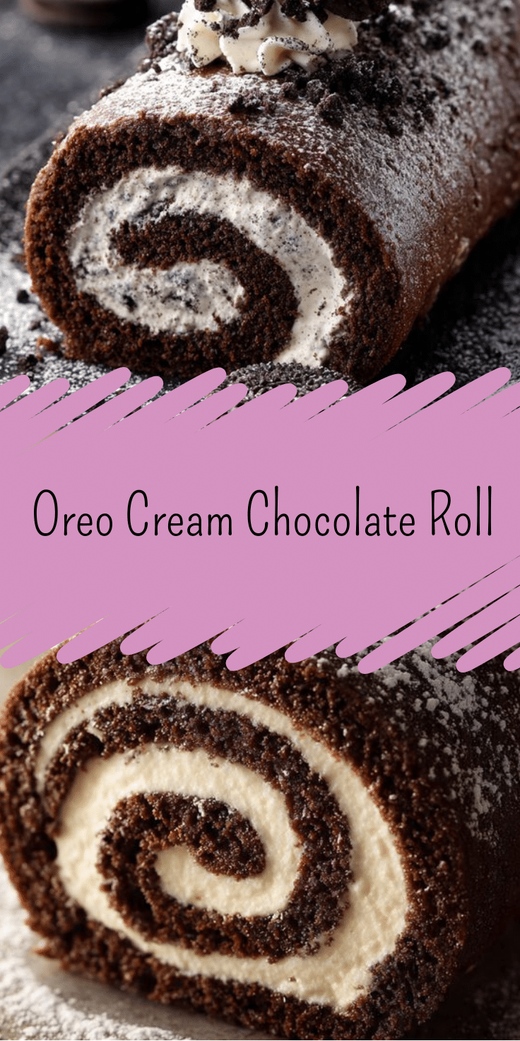 Creem Rool Oreo Cream Chocolate Roll | Meal Shine