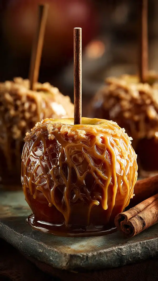 Sheet Pan Caramel Apples