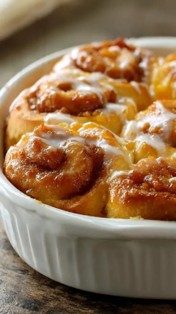 Peach Cheesecake Cobbler Rolls