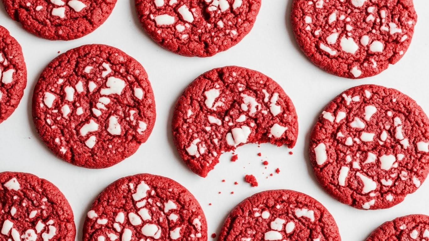 Red Velvet Cookies With Cream Cheese