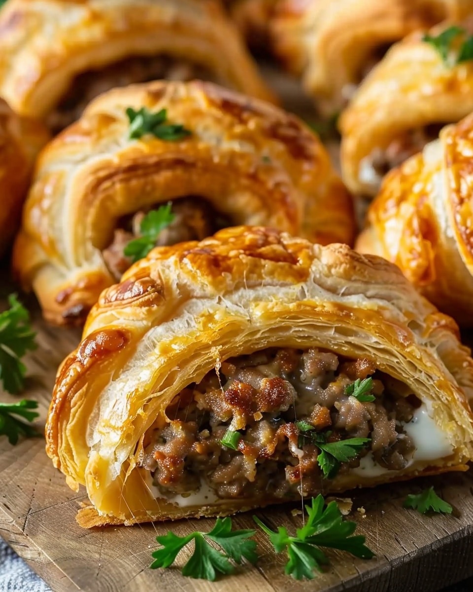 Sausage Cream Cheese Crescents