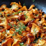 Sauteed Chanterelle Mushrooms
