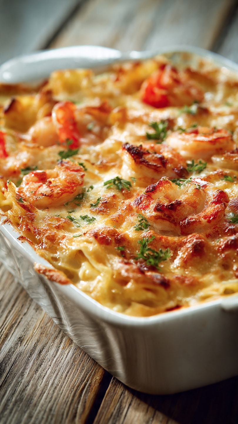Seafood Lasagna With Shrimp And Crab