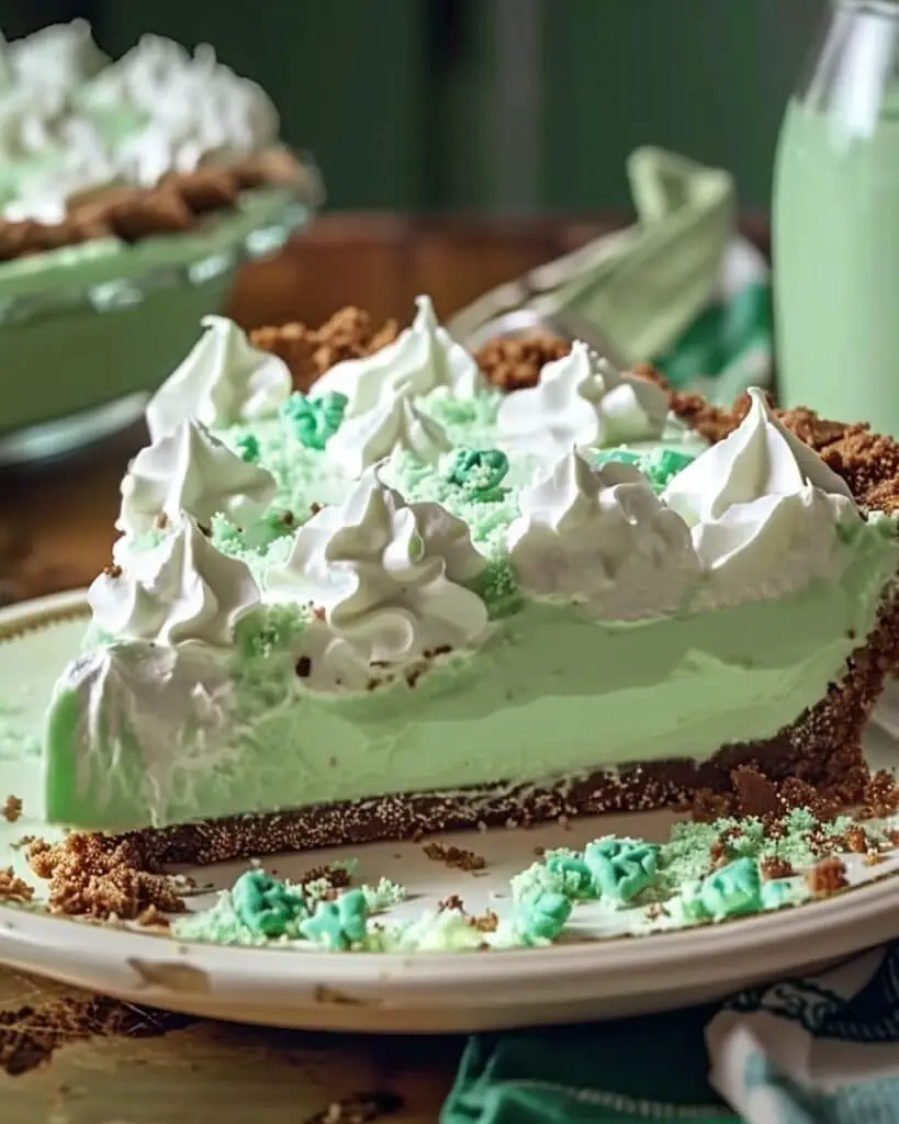 Shamrock Shake Pie