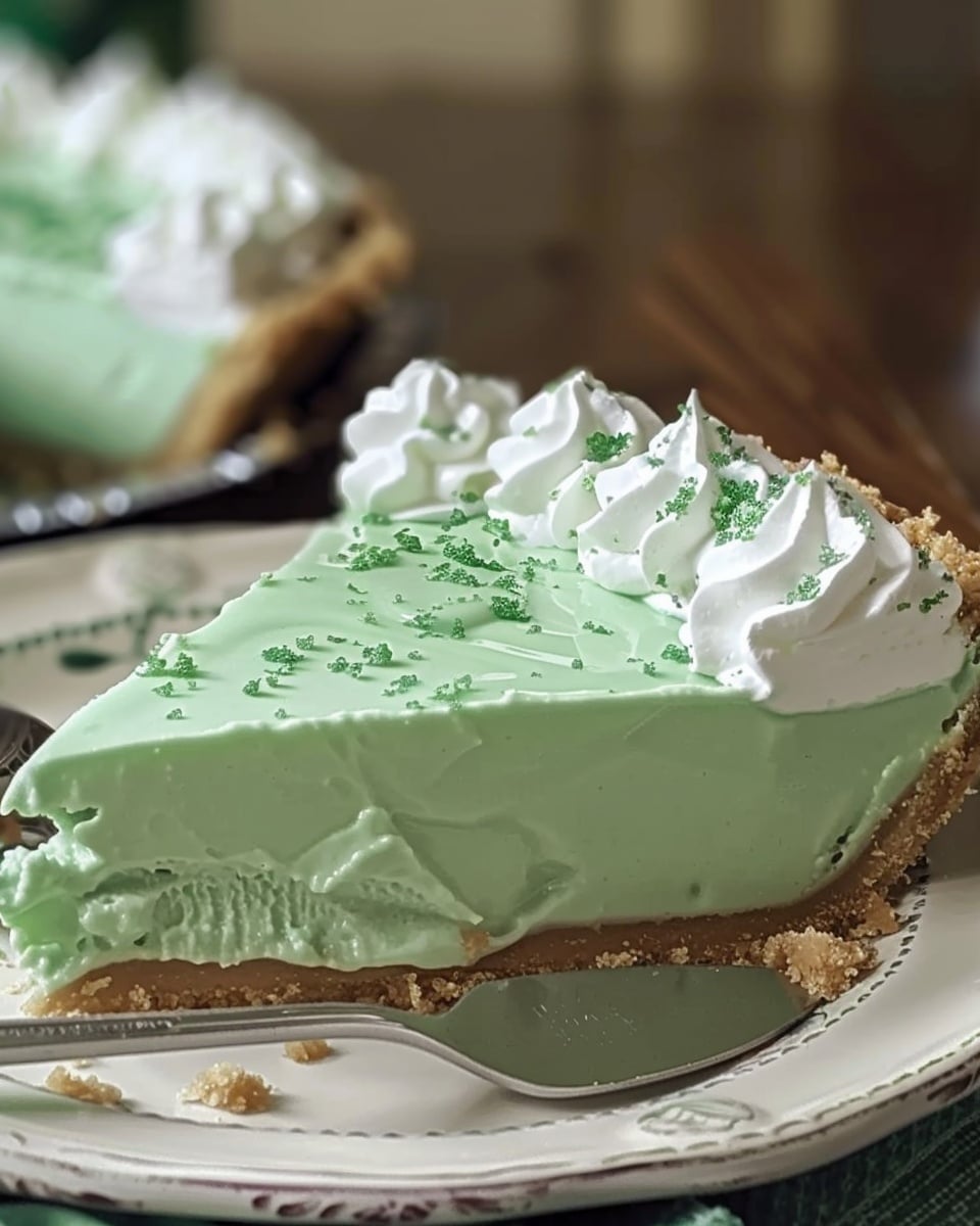 Shamrock Shake Pie
