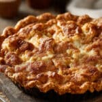 Snickerdoodle Cream Cheese Apple Pie