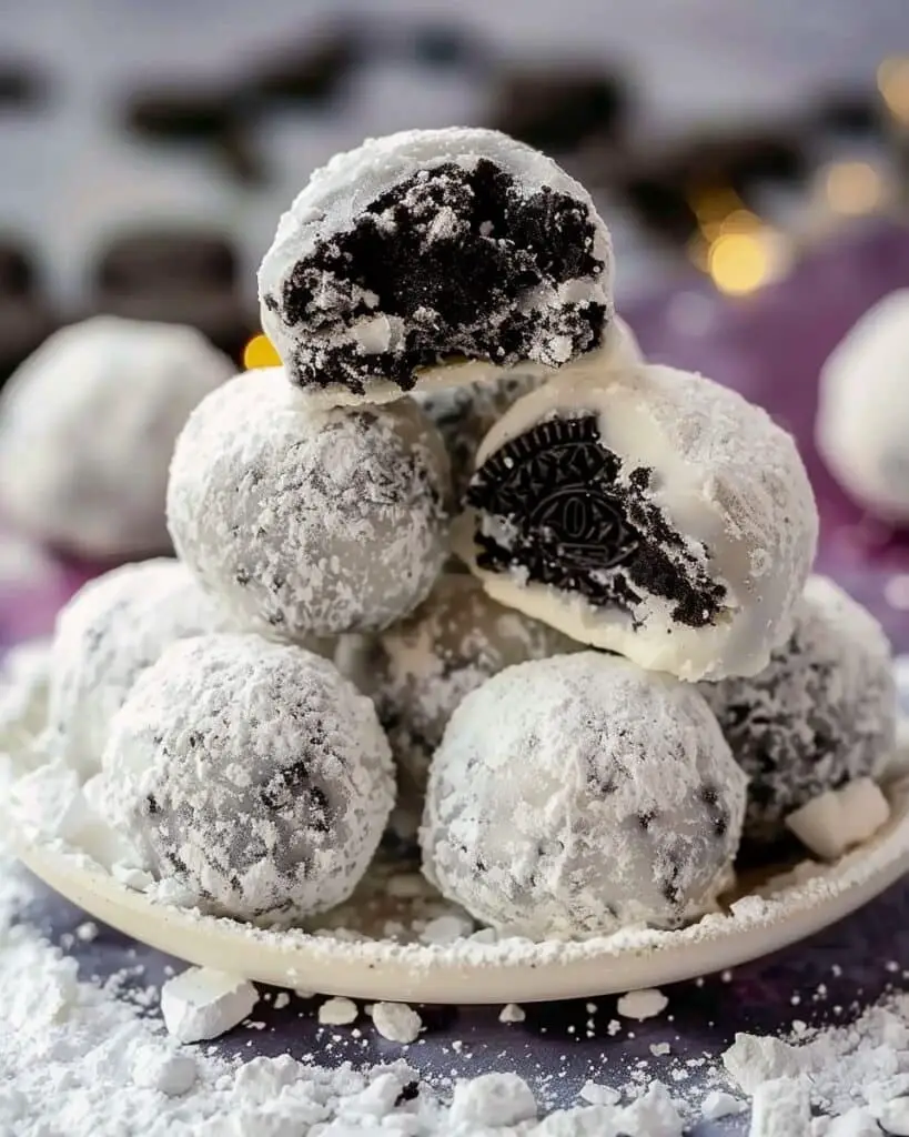 Snowball Oreo Cookie Balls