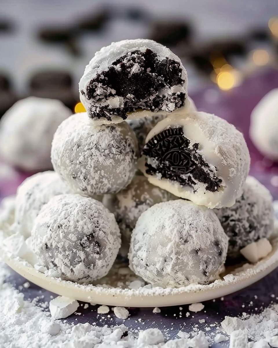 Snowball Oreo Cookie Balls