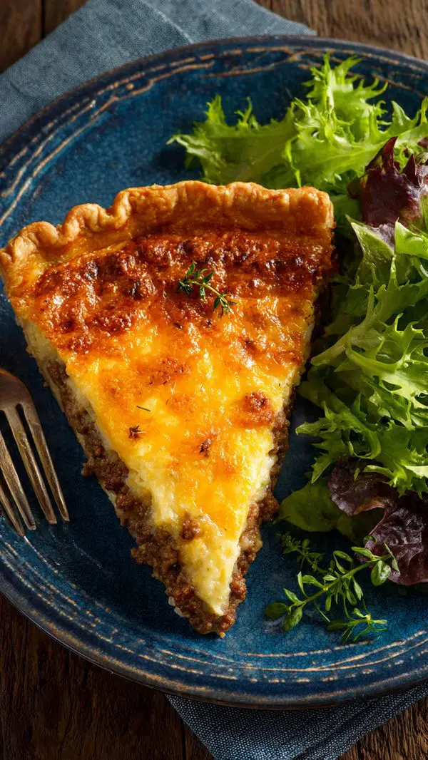 Southern Style Cheeseburger Pie