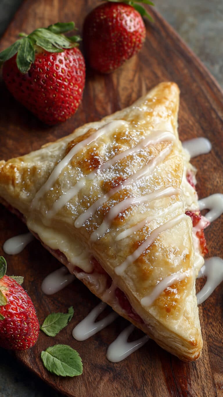 Strawberry Cheesecake Turnovers