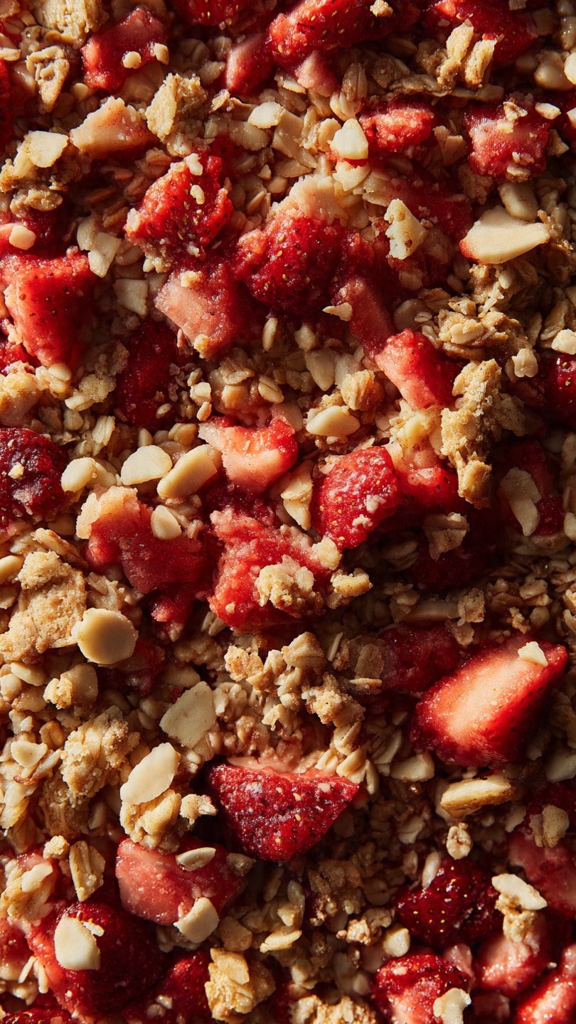 Strawberry Crunch Topping