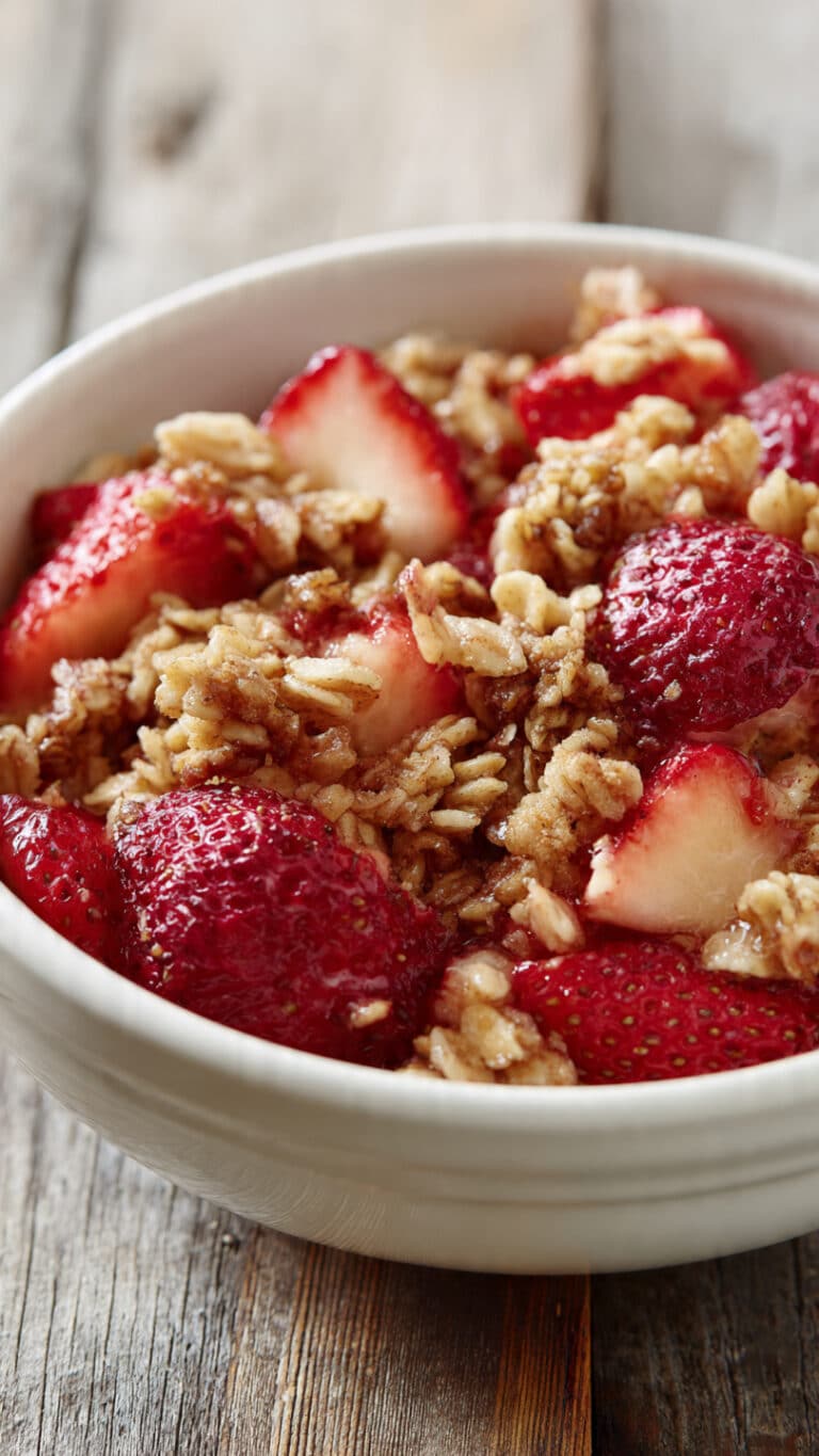 Strawberry Crunch Topping