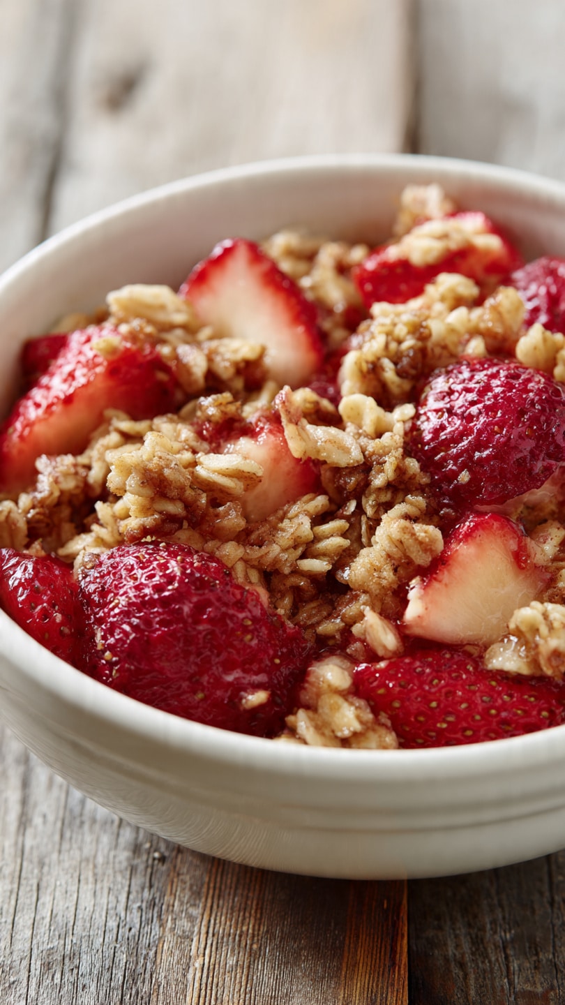 Strawberry Crunch Topping