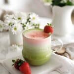 Strawberry Matcha Latte
