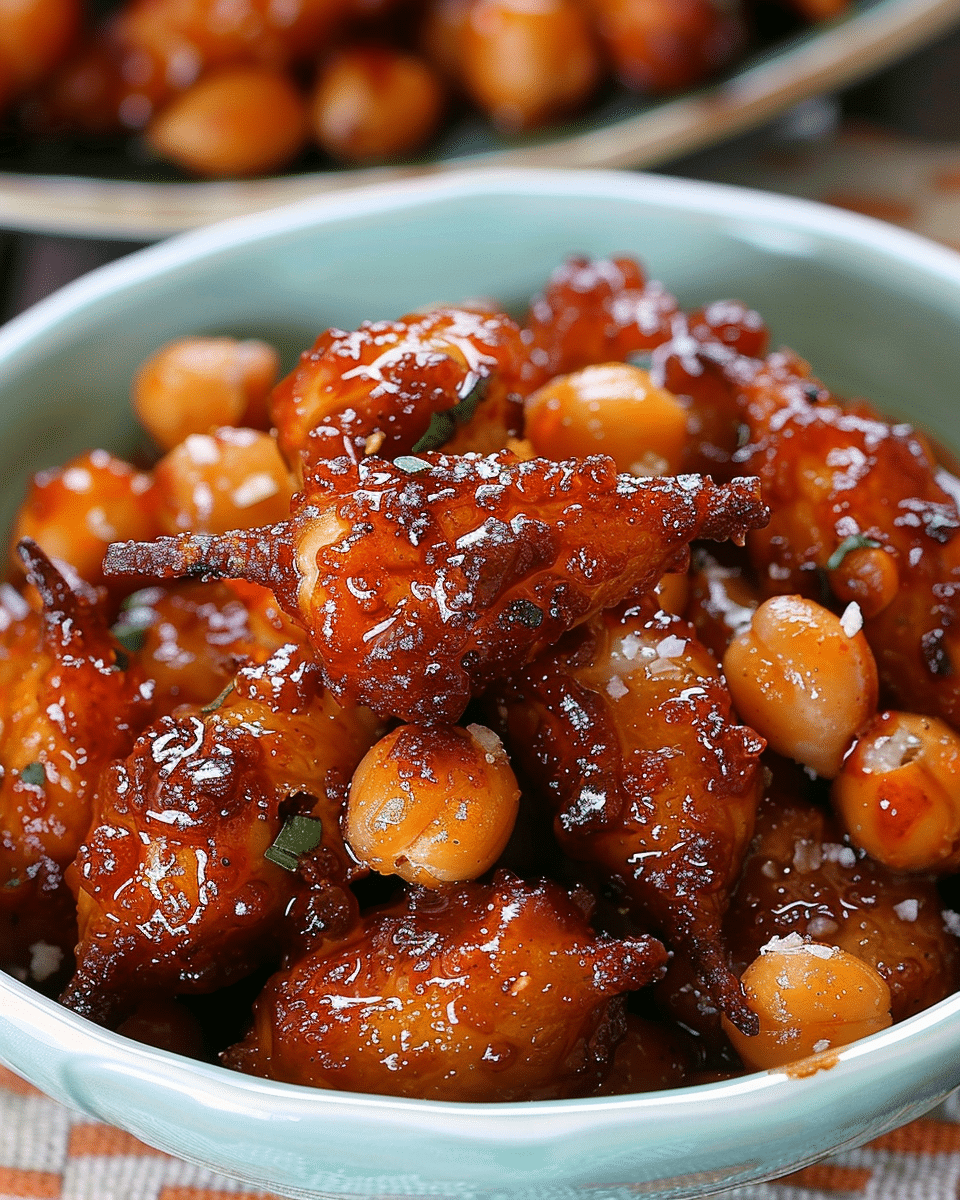 Sweet And Spicy Roasted Chickpeas: Crunchy Snack Delight